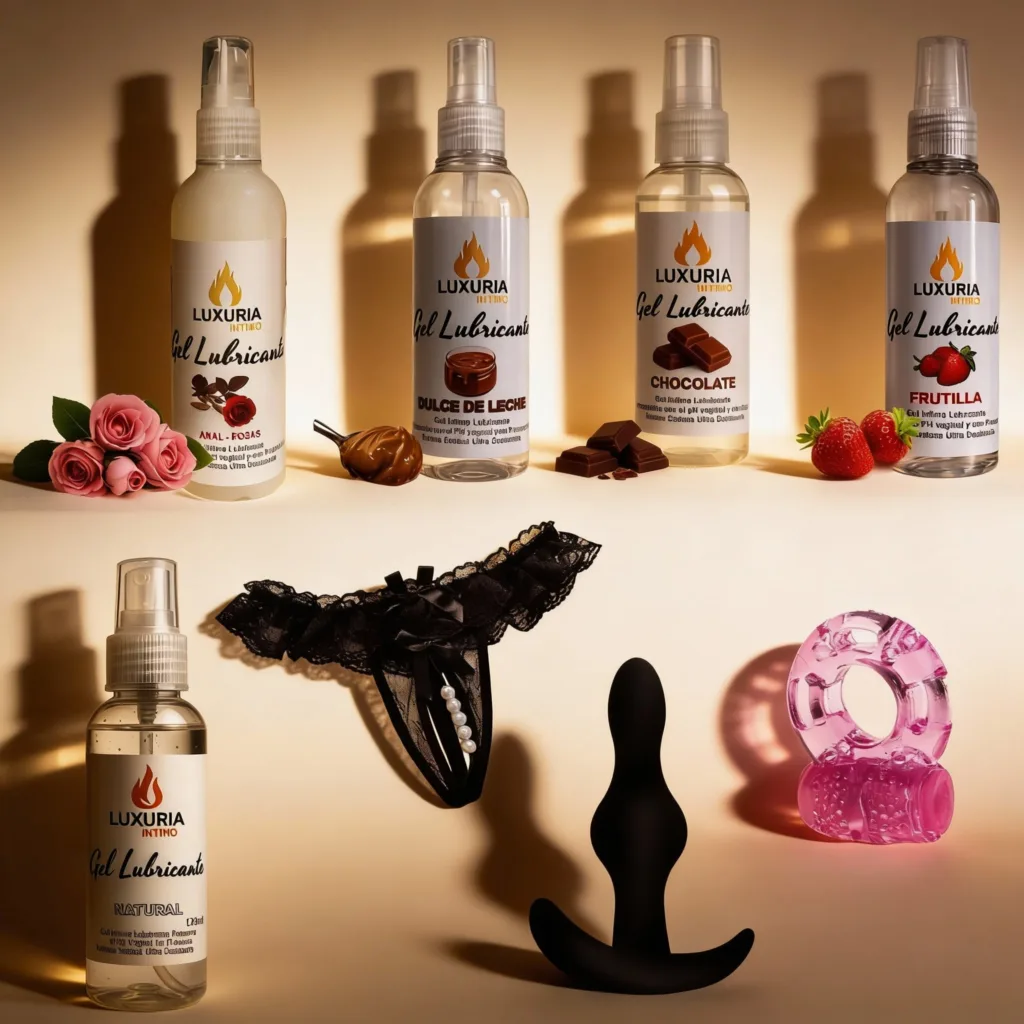 Combo Gel Lubricante Luxuria - Sexy Love (8 artÃculos)