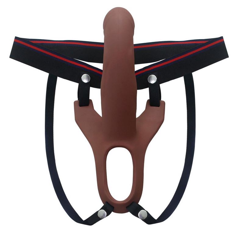 Protesis Peneana Semi Rigida con Arnes 14x3cm - Imagen 8